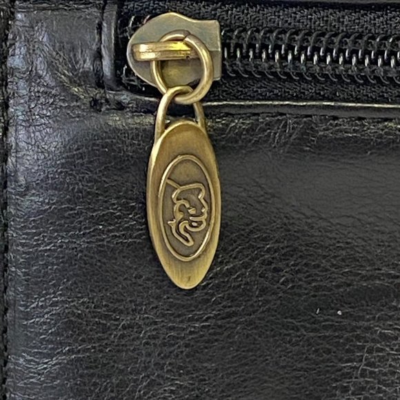 Vera Pelle Weave Woven Genuine Leather Crossbody Bag Multicolor Magnetic Flap - Picture 15 of 15